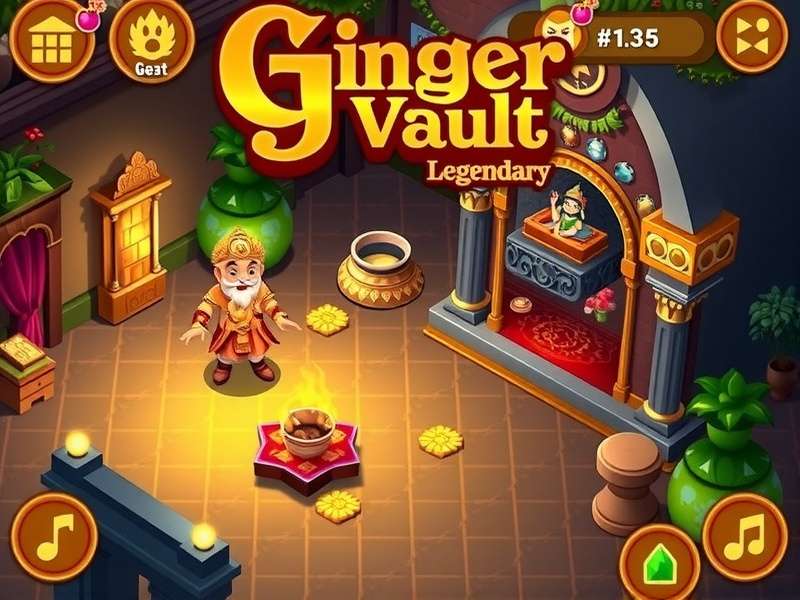 Ginger Vault Legendary Game Screenshot